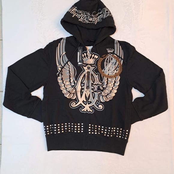 Christian Audigier Shirts Christian Audigier Hoodie Medium Poshmark